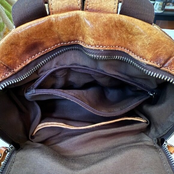 LEATHER OCEAN BACKPACK - Picture 2 of 5